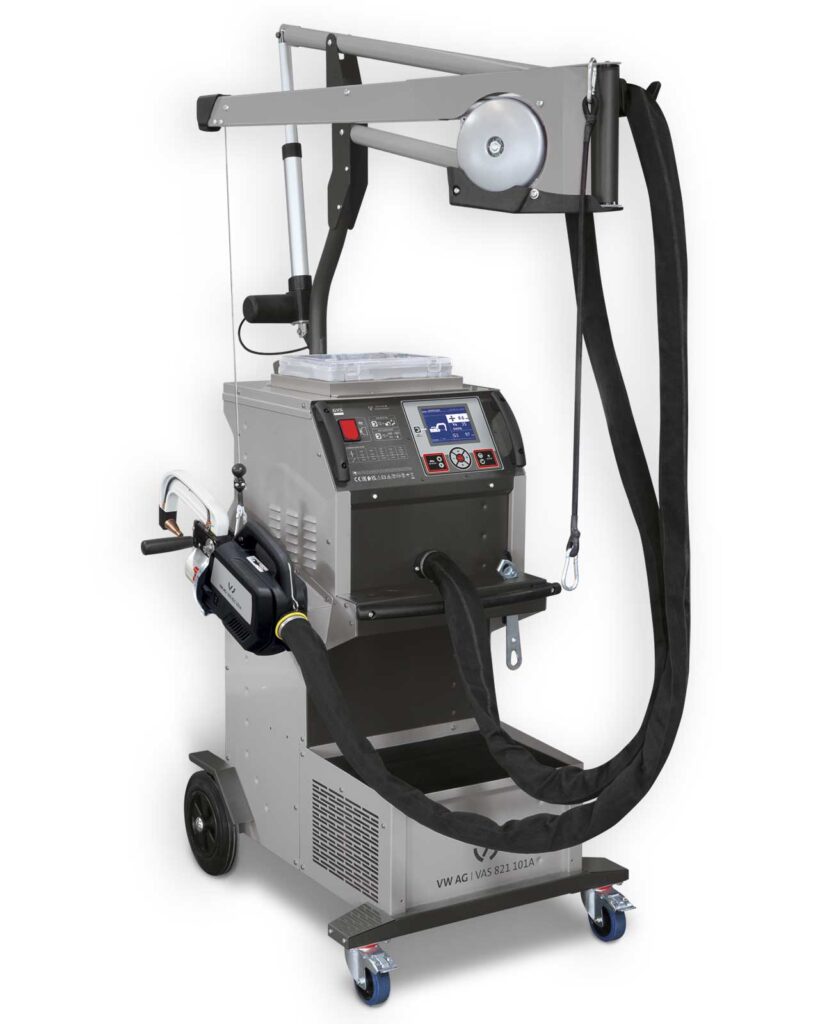 VAS-hyväksytty vastushitsauslaite.